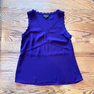 Papermoon Purple Sleeveless Blouse